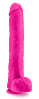 Au Naturel - Bold - Daddy - 14 Inch Dildo - Pink BL-26640