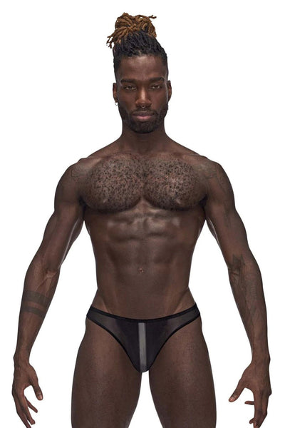 Landing Strip Bikini Brief - Medium - Black MP-480271BKMD