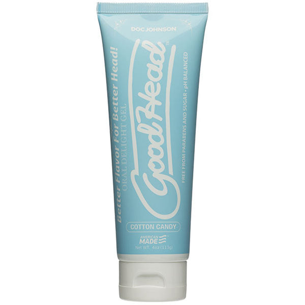 Goodhead - Oral Delight Gel - 4 Oz Tube - Cotton  Candy DJ1360-09-BX