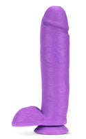 Neo - 11 Inch Dual Density Dildo - Neon Purple BL-34541