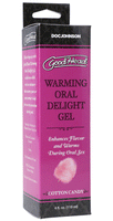 Goodhead - Warming Oral Delight Gel - Cotton Candy - 4 Fl. Oz. DJ1361-15-BX