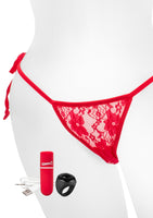 My Secret Charged Remote Control Panty Vibe - Red APTY-R-101E