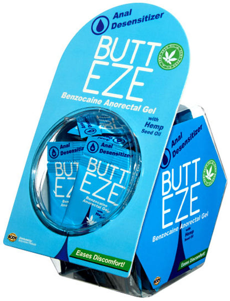 Butt Eze With Hemp - Fish Bowl Display - 50 Pc BA-BESPDJ