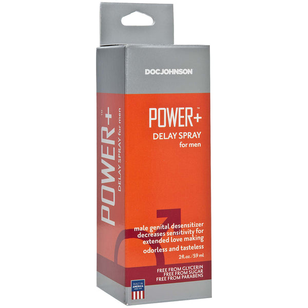 Power Plus Delay Spray for Men - 2 Fl. Oz. - Boxed DJ1311-02