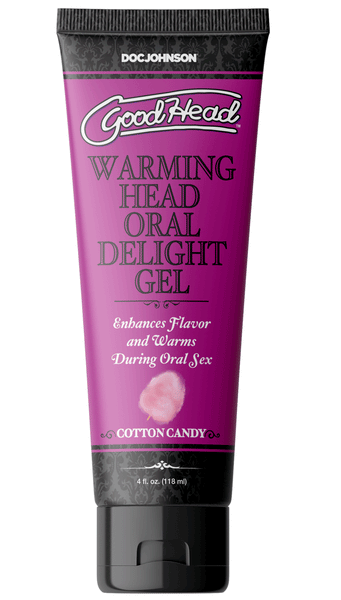 Goodhead - Warming Head Oral Delight Gel - Cotton Candy - 4 Fl. Oz. DJ1361-15-BU