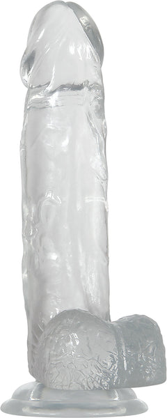 Adam and Eve's Crystal Clear 8 Inch Dildo AE-WF-3138-2