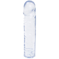 Crystal Jellies Classic Dong 8 Inch - Clear DJ0285-02