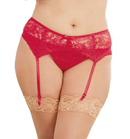 Lace Garterbelt - Queen - Red DG-8735XRBYQ